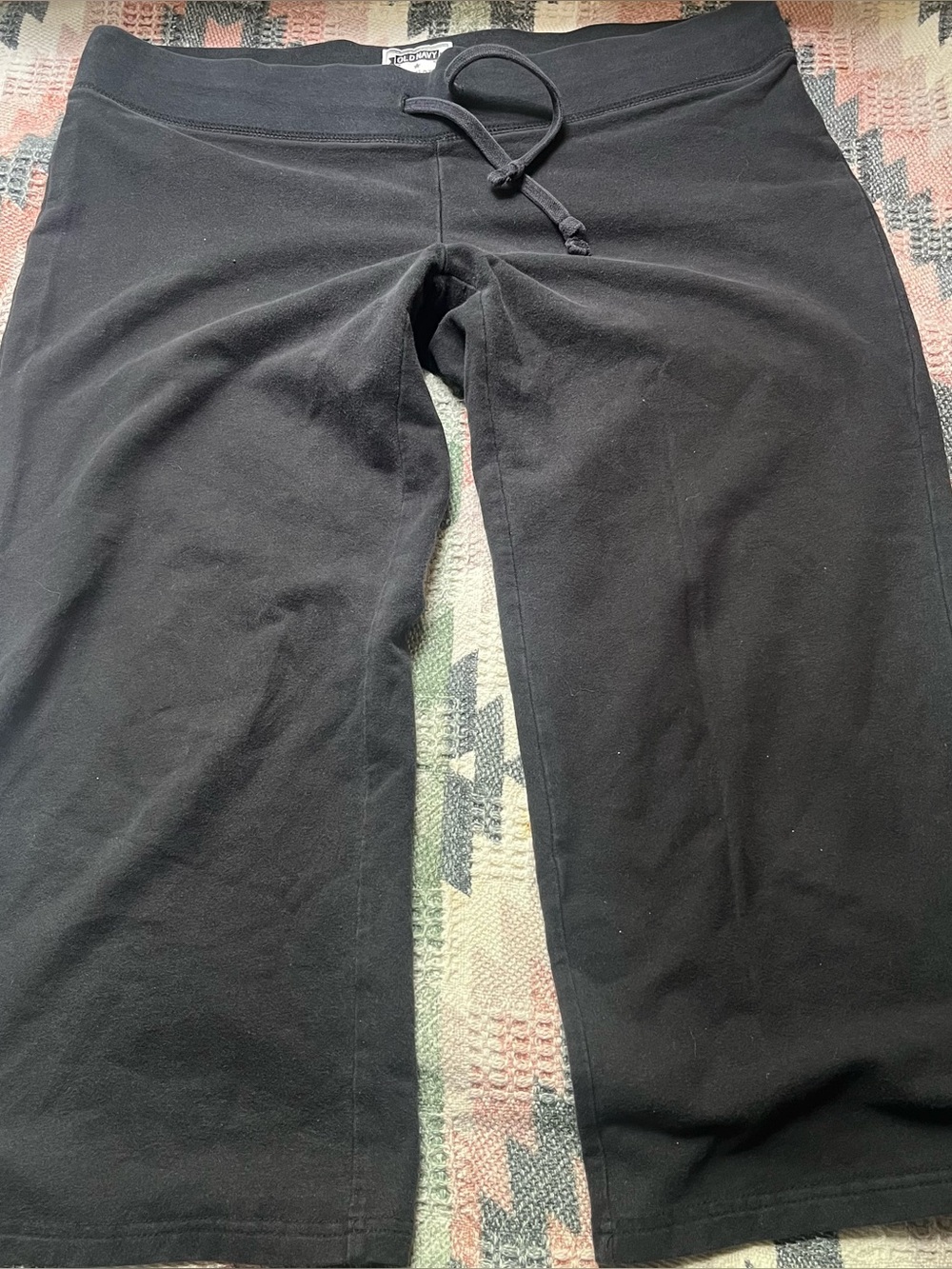 Old Navy Black Wide-Leg 2006 capris